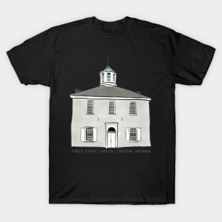 Corydon, Indiana First State Capitol Building T-Shirt